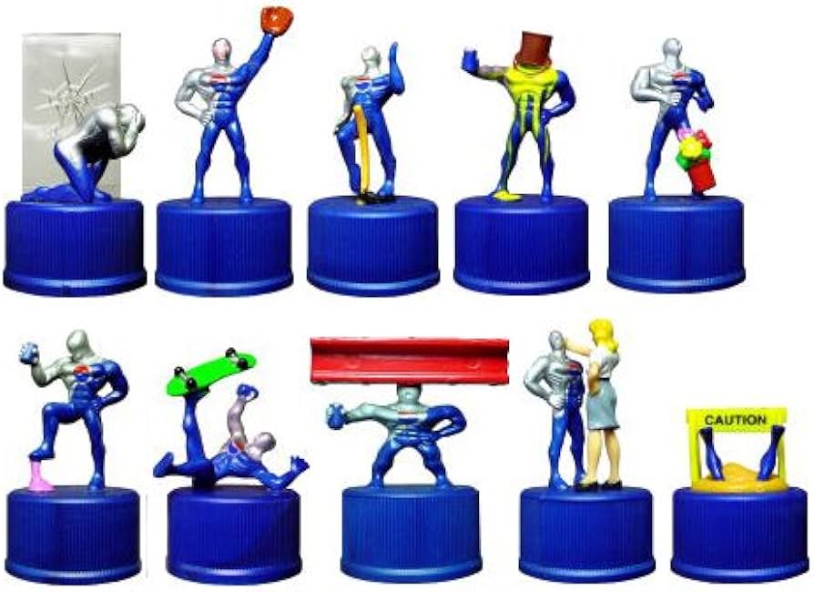 Amazon | ペプシマン ボトルキャップ アクシデント [10種セット