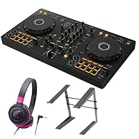 Amazon | DDJ-FLX4 PCスタンド ヘッドホンセット (ブラックグリーン