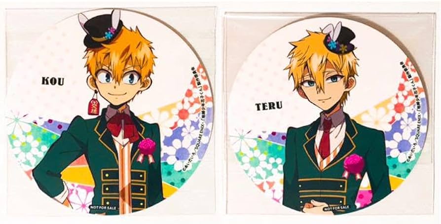 Amazon.co.jp: ☆地縛少年花子くん 源光 源輝 アニカフェ☆等身☆特典