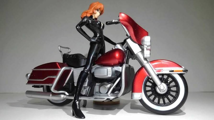 Amazon.co.jp: ルパ ン三世峰不二子 & バイクフィギュアモンキーパンチ