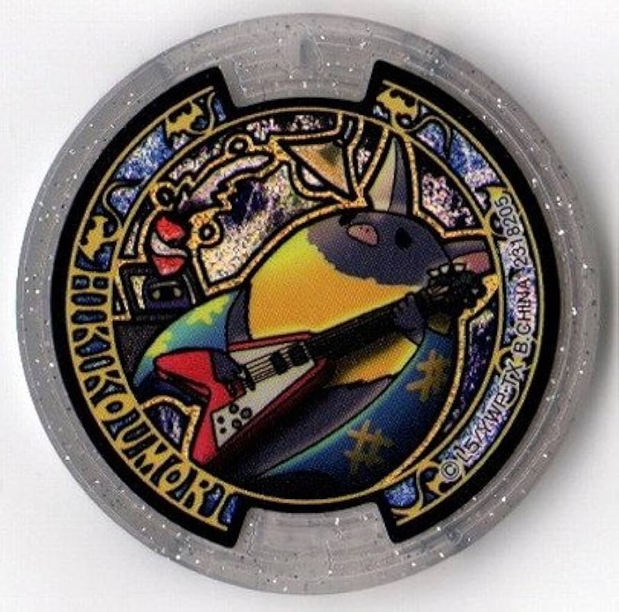 Amazon.co.jp: 【妖怪メダル】はぐれ)ヒキコウモリ/うたメダル(クリア