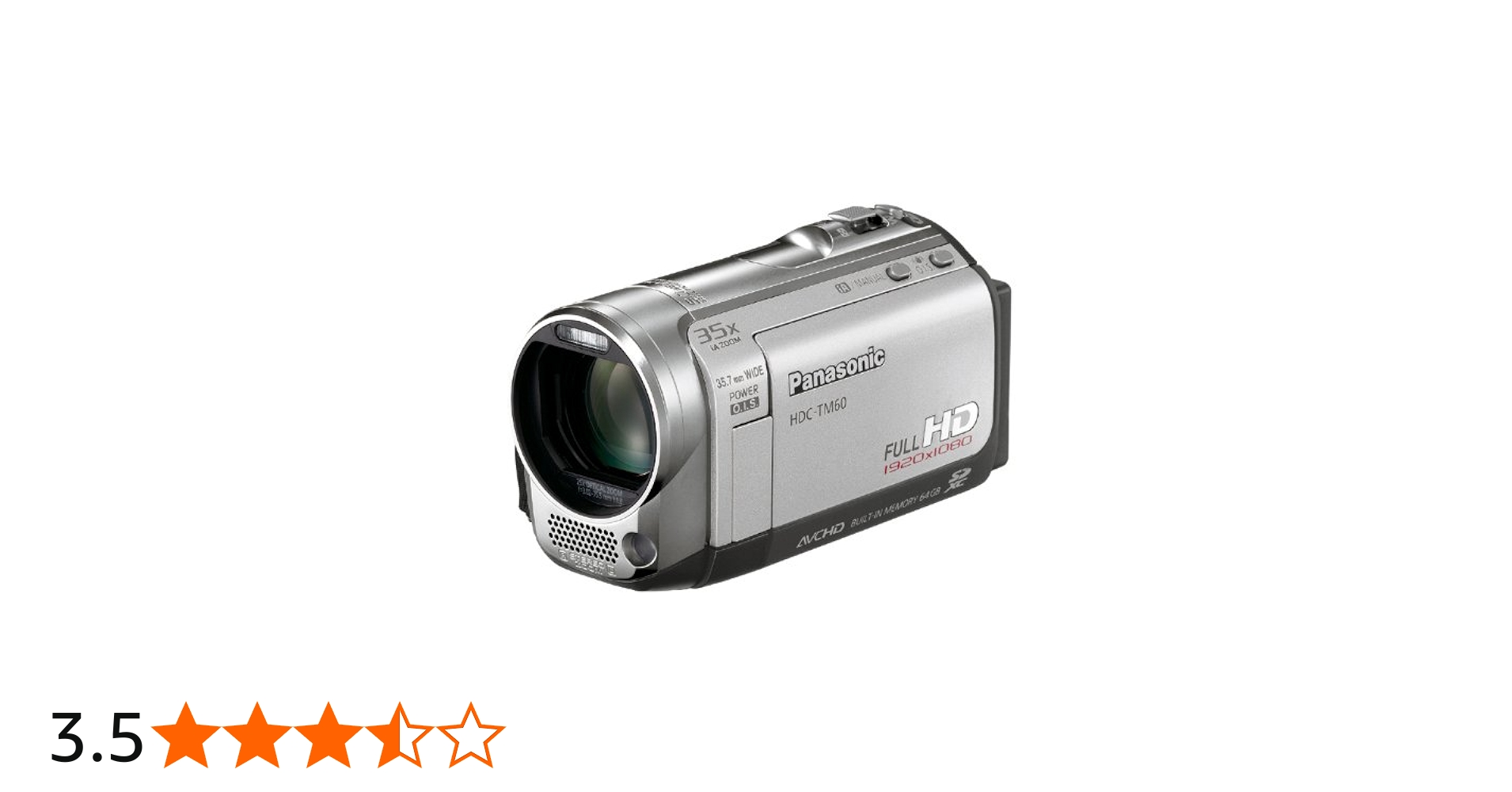 Amazon.co.jp: パナソニック デジタルハイビジョンビデオカメラ TM60