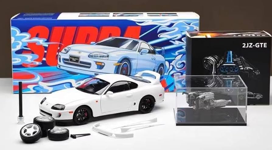 Amazon | WHELART 1/18 ミニカー スープラ Supra A80 | ミニカー・ダイ