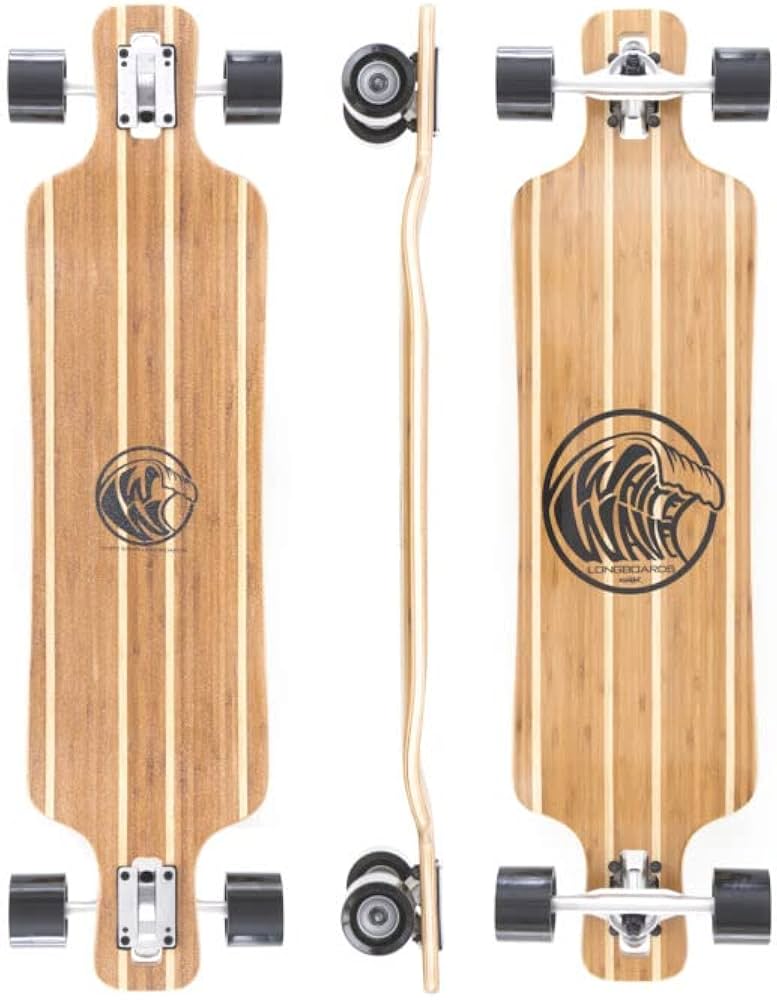 Amazon | WHITE WAVE ロング スケートボード WARRIOR 38インチ