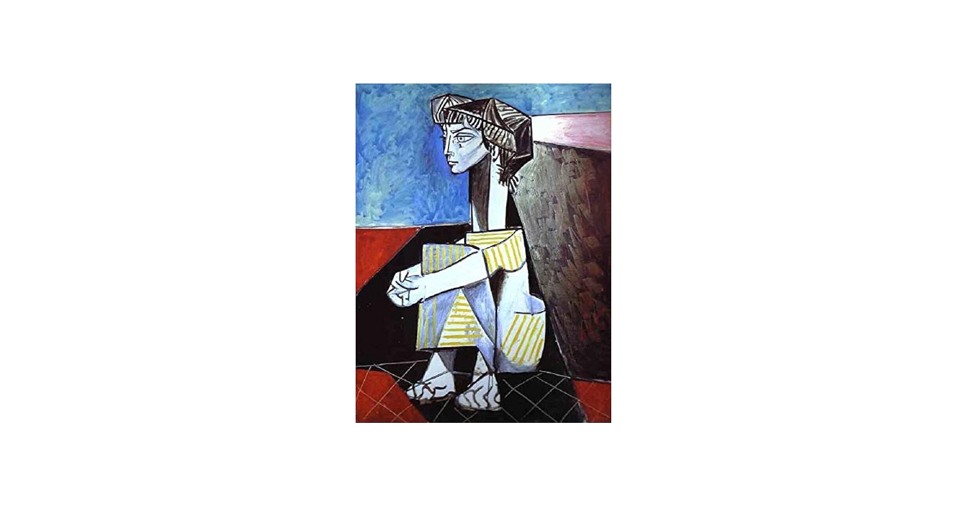 Amazon.com: ZENDA Pablo Picasso Wall Art Picasso Jacqueline