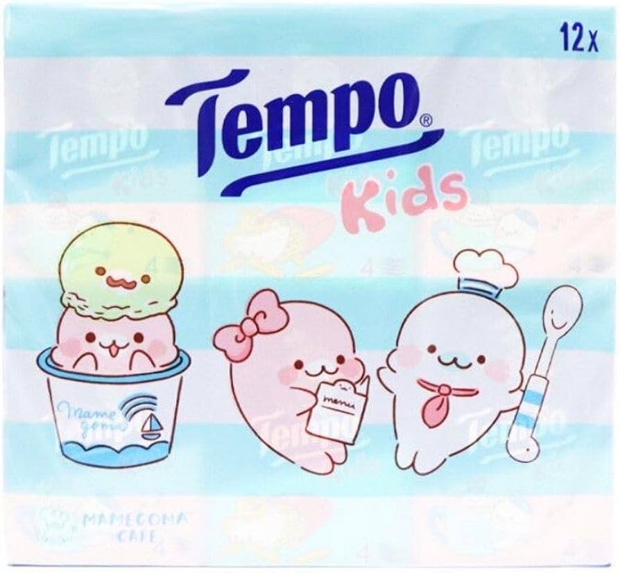 Amazon.co.jp: Tempo Kids (テンポ キッズ) ポケットティッシュ 12個入