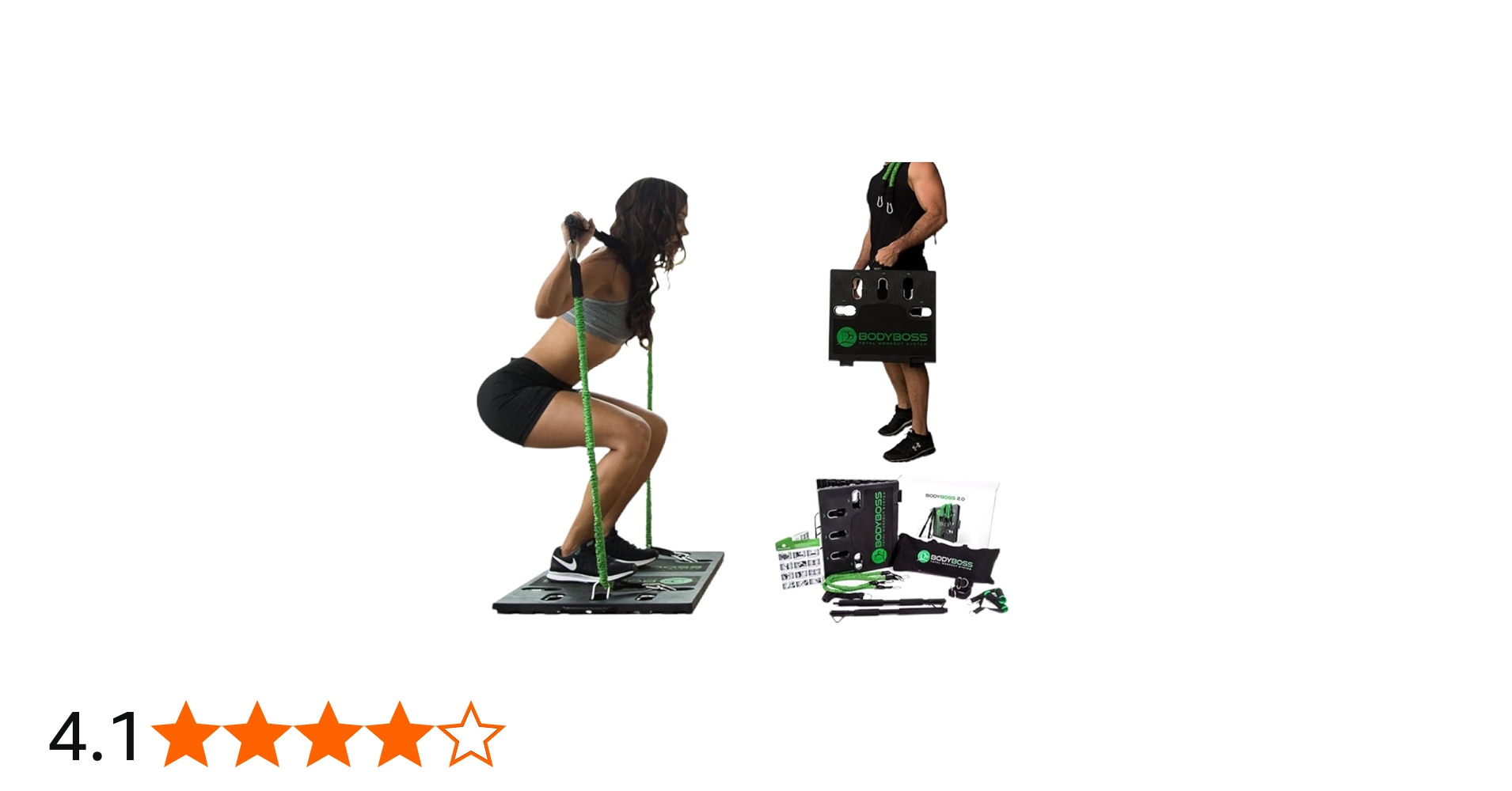 Amazon | BODYBOSS2.0 ボディボス 自宅筋トレ ダイエット器具 国内正規