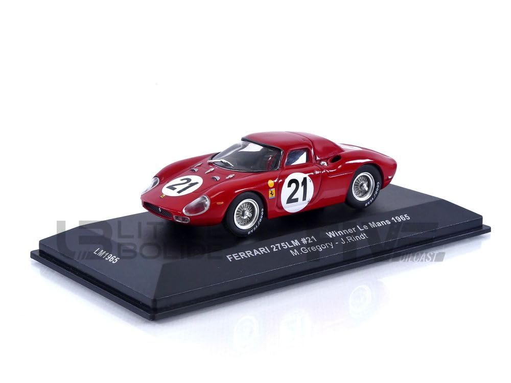 Amazon | IXO イクソ ミニカー 1/43 フェラーリ 250 LM 65 ル・マン 24