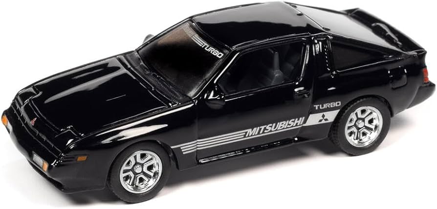 Amazon.co.jp: 三菱スタリオン 1986 ミニカー(ブラック) 1:64 auto