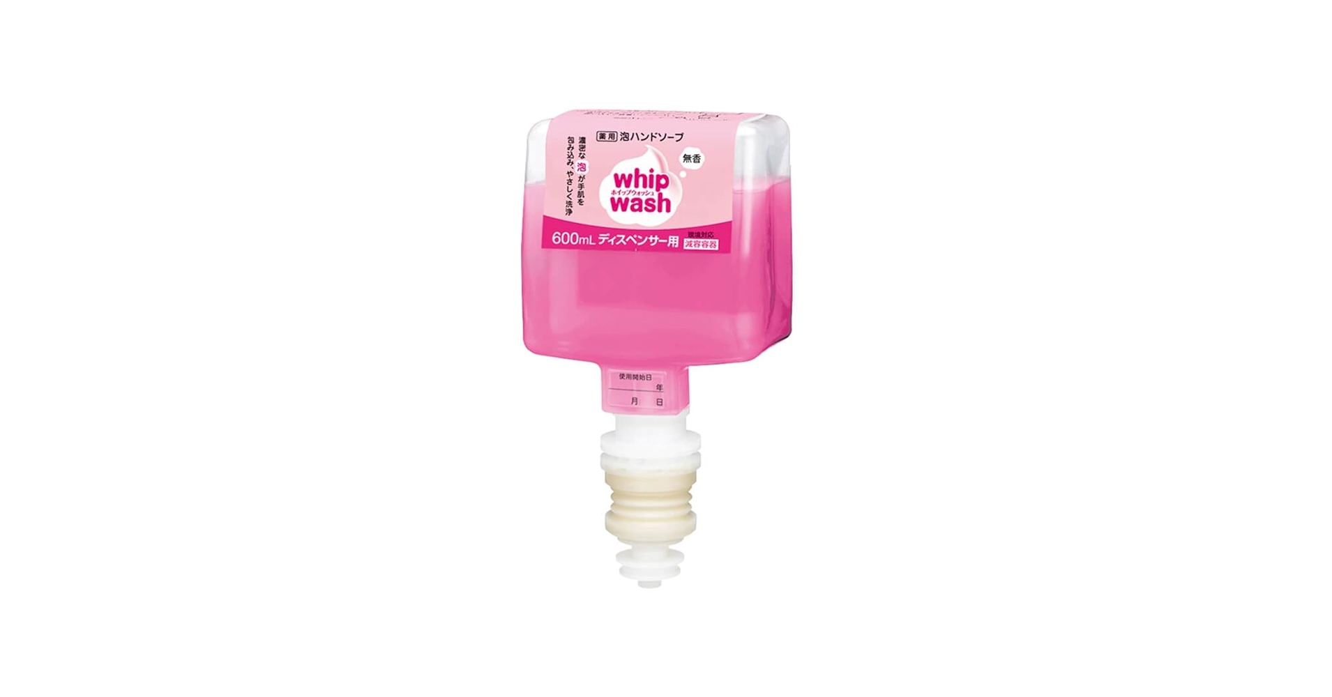 Amazon.co.jp: サラヤ 手洗い剤 ホイップウォッシュ無香 600mL