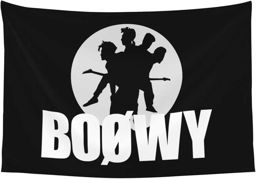 Amazon.co.jp: タペストリー ボウイ Boowy Boøwy 布ポスター 壁掛け 壁