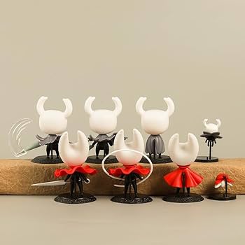Amazon | ホロウナイト シルクソング フィギュア 8個セット 4-11cm PVC