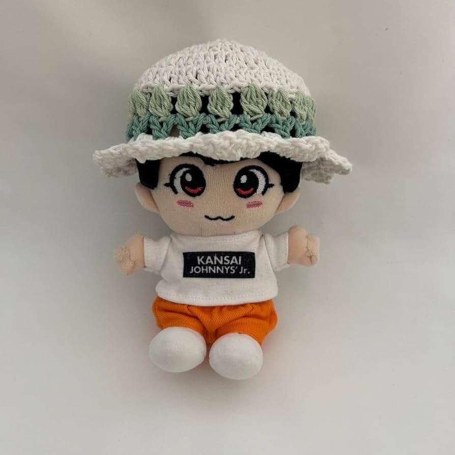 Amazon.co.jp: ちびぬい 帽子 かぎ針編み ちびぬい服 なにわ男子 緑