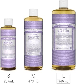 Amazon | ドクターブロナー マジックソープ LA(ラベンダー) 946ml