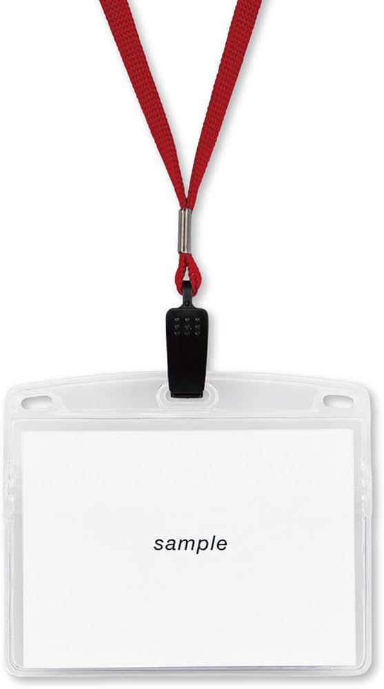 Amazon | オープン工業 吊り下げ名札 ネームプレート 名札 カード