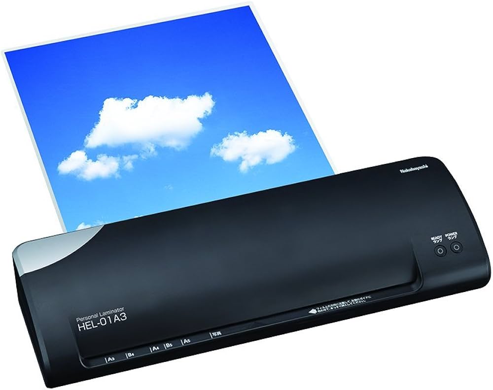 Amazon.co.jp: ナカバヤシ ラミネーター A3 ブラック 72220 : 文房具