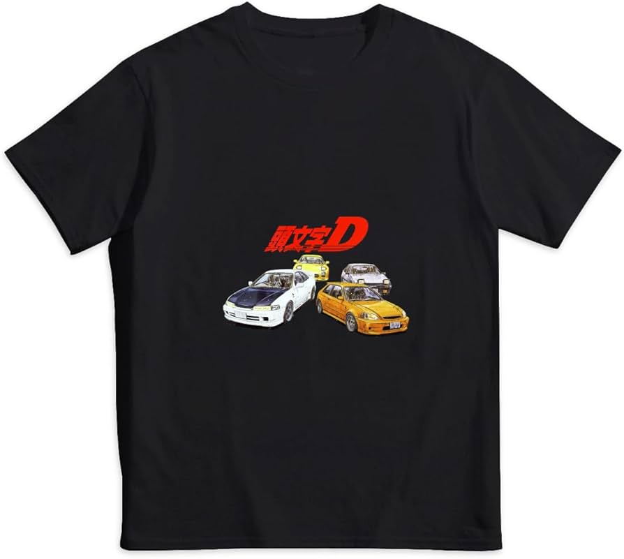 Amazon.co.jp: キッズTシャツ 頭文字d イニシャル D 子供服 半袖 綿