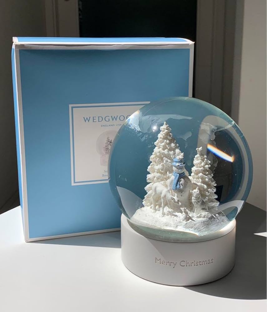 Amazon.co.jp: ウェッジウッド スノードーム スノーグローブ