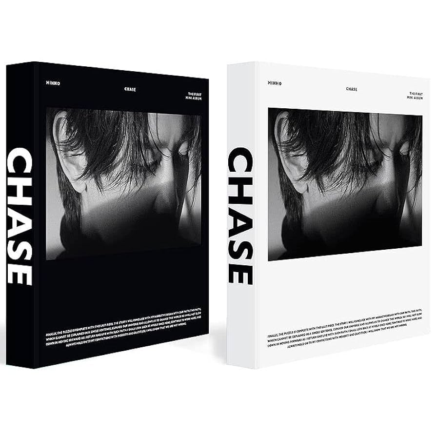 COMPLETE Ver.) SHINEE MINHO CHASE 1st Mini Album ( BLACK + WHITE