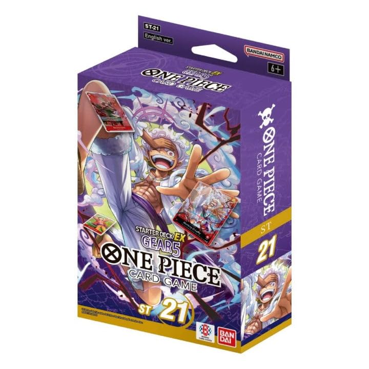 Amazon.co.jp: ワンピース TCGスターターデッキEX:ギア5(ST21)-カード
