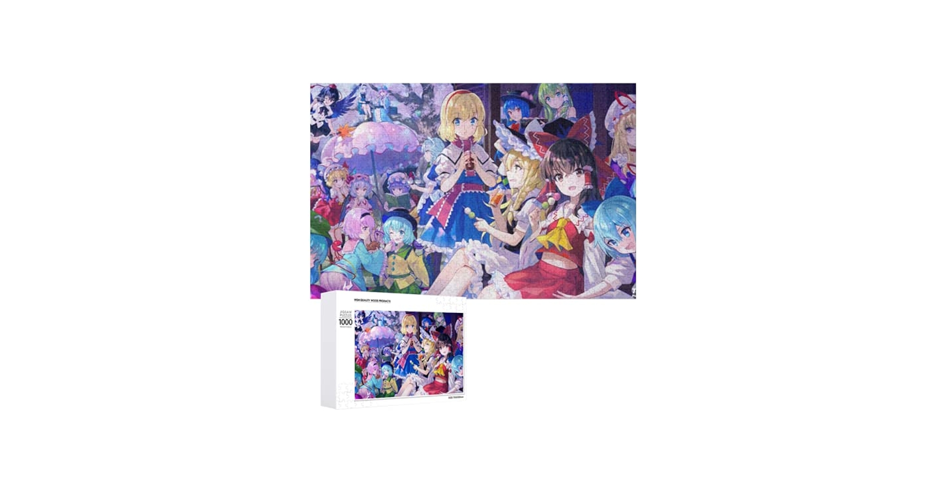 Amazon.co.jp: 東方 Project ジグソーパズル アニメ パズル 萌えグッズ