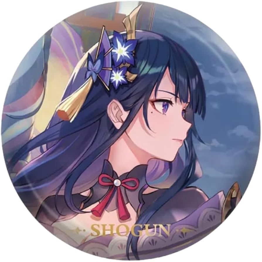 Amazon.co.jp: 原神シリーズ キャラクター缶バッジ Genshin 雷電将軍