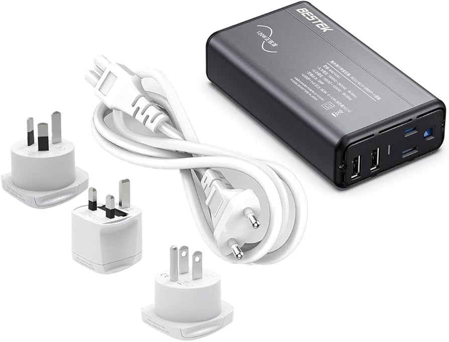 Amazon.co.jp: BESTEK 【経済産業省承認済み】 海外旅行用変圧器 正弦