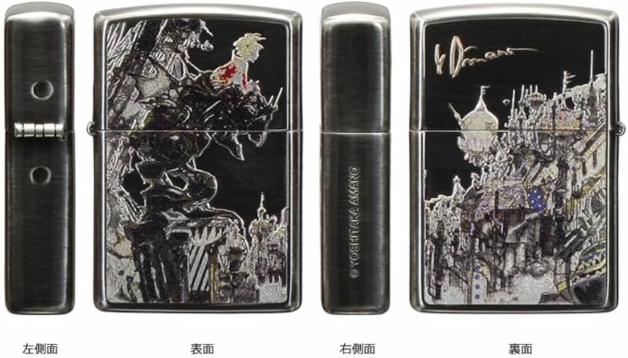 Amazon.co.jp: ZIPPO 天野喜孝 F6-街 : ファッション