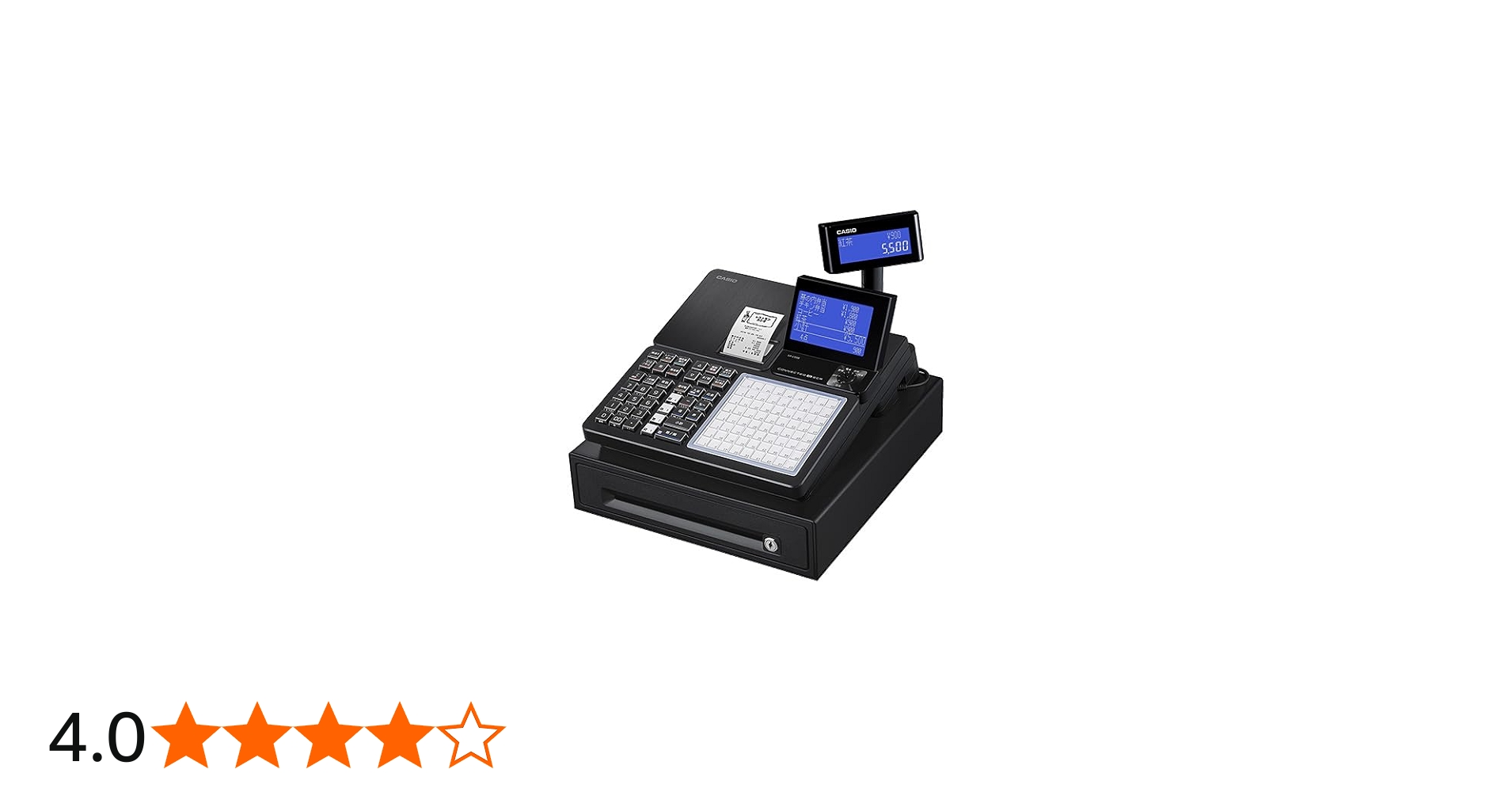 Amazon | CASIO 電子レジスター 4部門 1シート Bluetooth対応 SR-C550