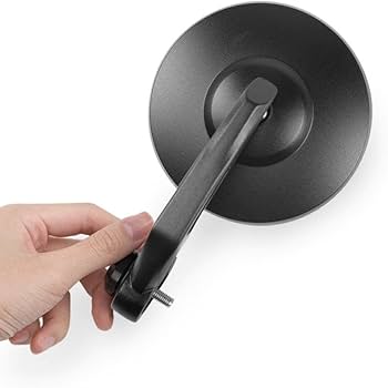 Amazon | KiWAV バーエンドミラー ボブ 黒 Triumph トライアンフ 水冷