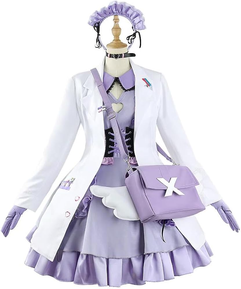 Amazon.co.jp: [PWPCOS] 健屋花那メイド服 コスプレ衣装 バーチャル