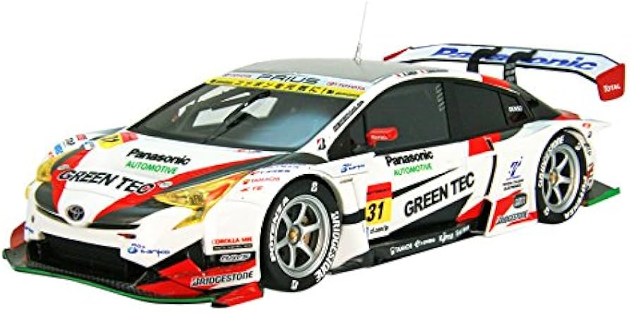 Amazon | エブロ 1/43 トヨタ プリウス apr GT GT300 No.31 完成品