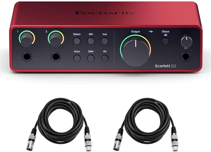 Amazon.com: Scarlett 2i2 4th Gen, 2-in, 2-out USB Audio Interface