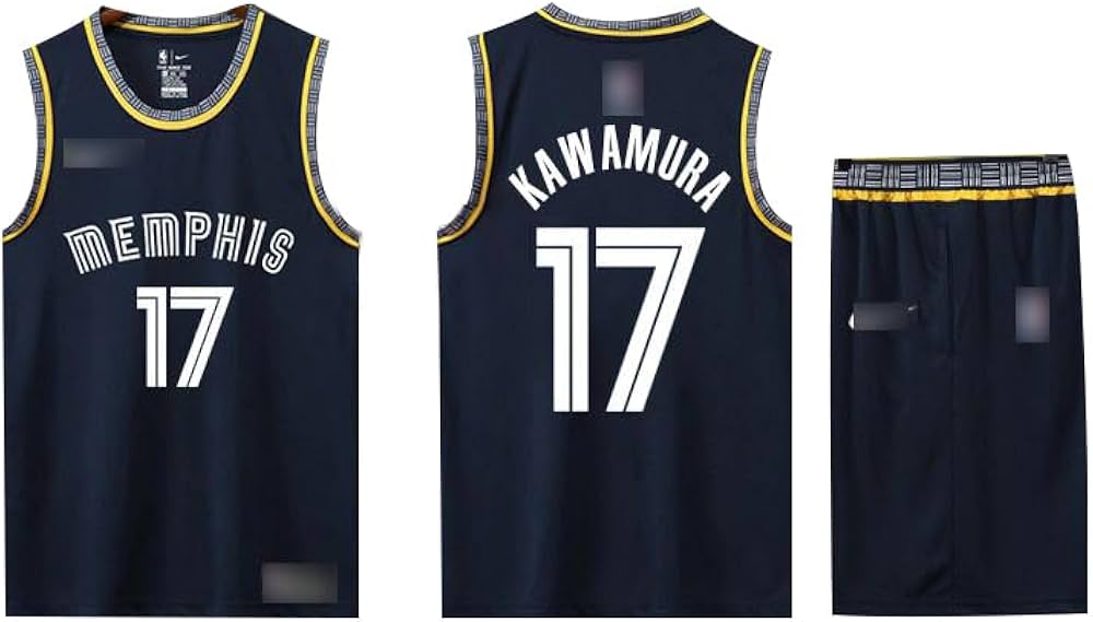 Amazon | 河村勇輝 ユニフォーム 背番号17 上下セット メンフィス