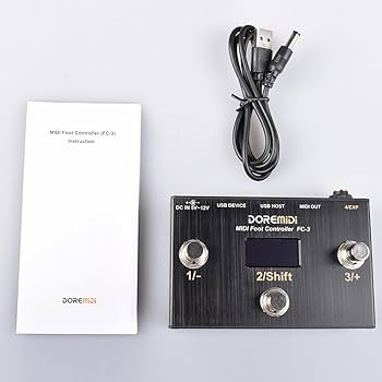 Amazon.co.jp: MIDI フットコントローラー (FC-3) MIDIコントローラー