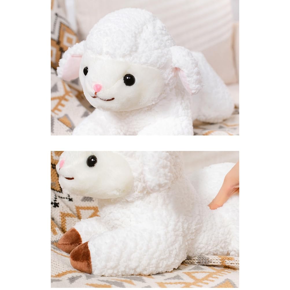 Amazon｜[SAQJEE]ぬいぐるみ 羊 ひつじ 抱き枕 ぬいぐるみ 可愛い 抱き