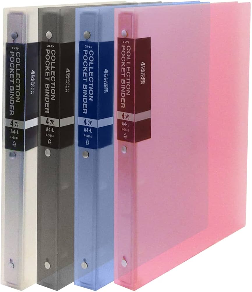 Amazon | コレクト バインダー コレクションポケットバインダー 厚型
