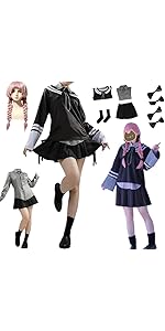 Amazon.co.jp: [PWPCOS] 周央サンゴ コスプレ 衣装 すおうさんご