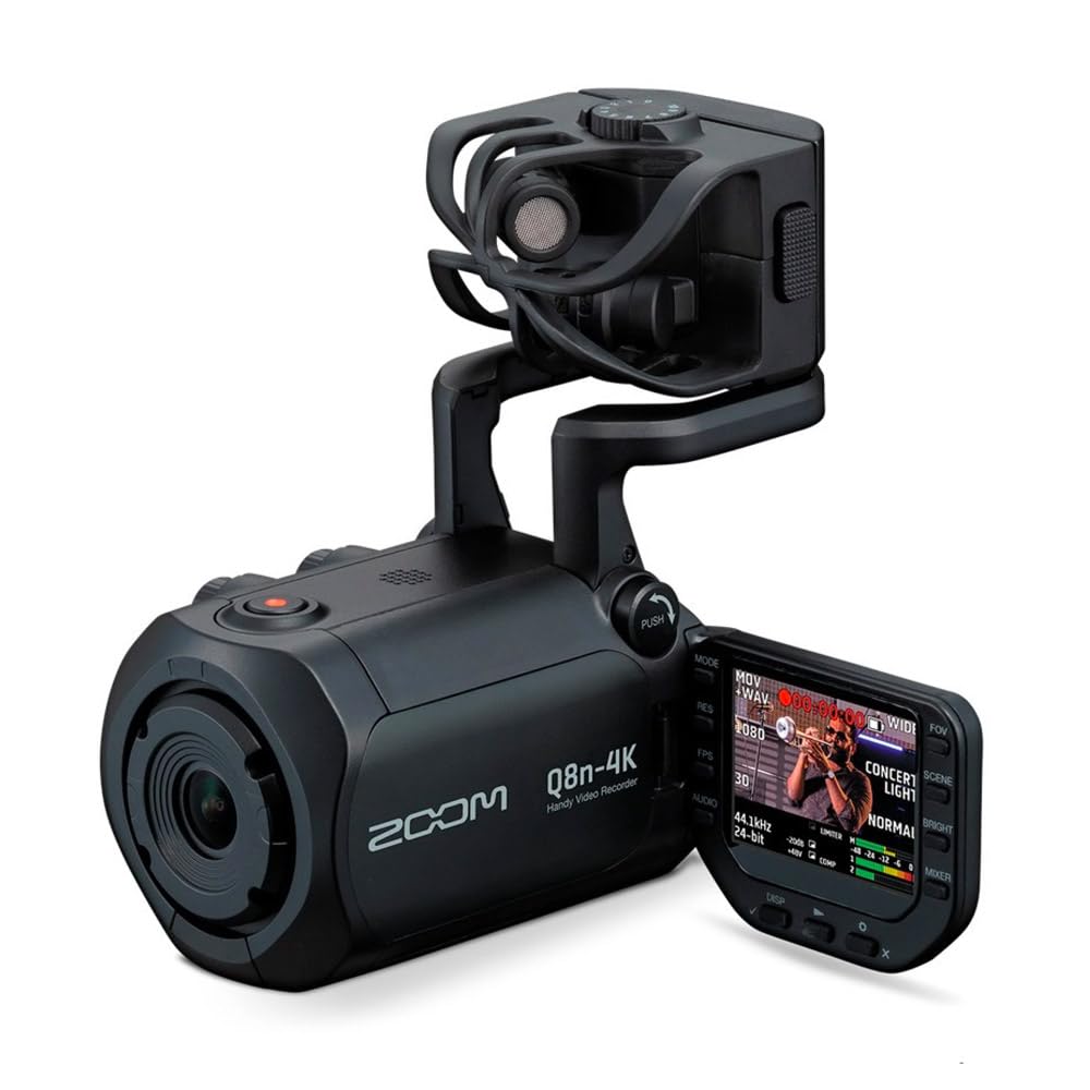Amazon.com: Zoom Q8n-4K Handy Video Recorder with 4K UHD Video