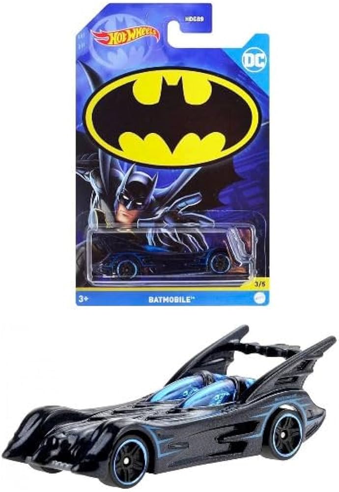 Amazon.com: Hot Wheels Batman Batmobile Bundle of 3 Diecast
