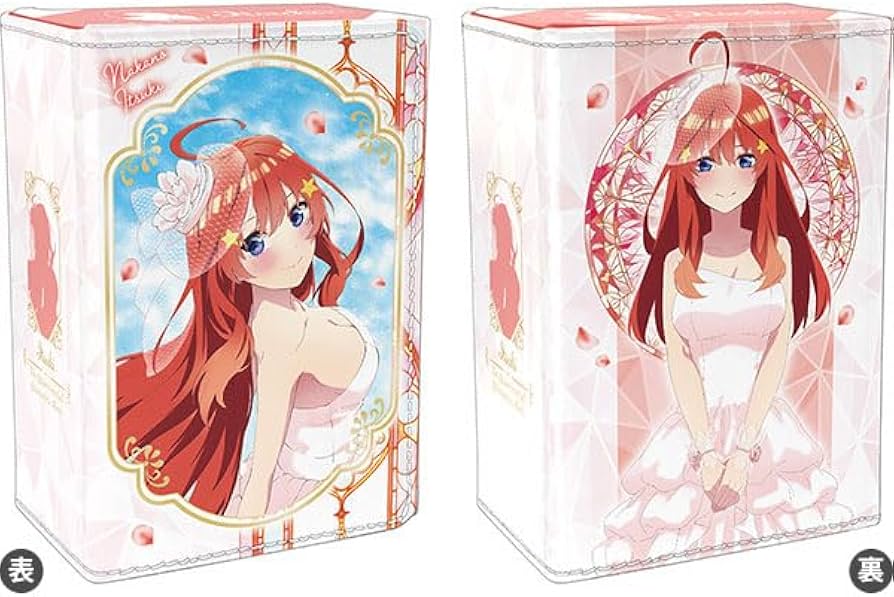 Amazon.co.jp: 合皮製デッキケースW 映画 五等分の花嫁「中野 五月