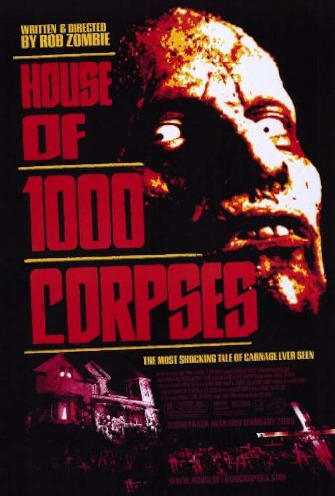 Amazon.com: Movie Posters House of 1000 Corpses 27 x 40 Style A