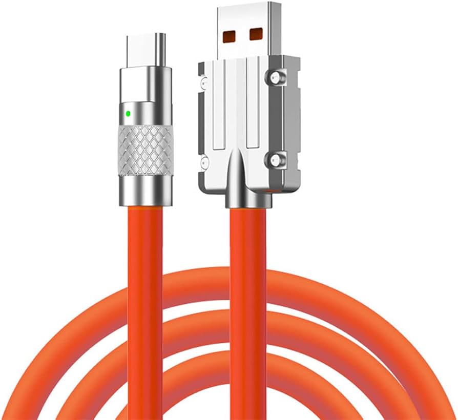 Amazon.co.jp: Cablecc A型USB-AからUSB-C液体シリコン超ソフト120 W