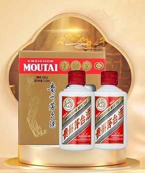 Amazon.co.jp: 貴州茅台酒 飛天 アルコール53度50ml*2（2本セット