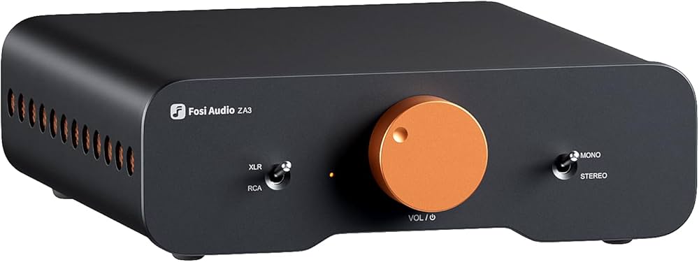 Fosi Audio ZA3 Stereo/Mono Dengeli HiFi Amplifi, Chip TPA3255