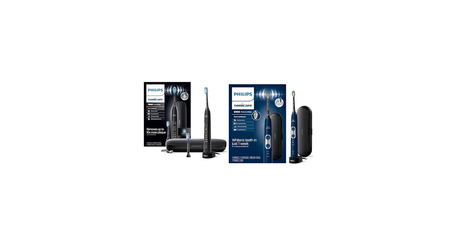 Amazon.com: Philips Sonicare ExpertClean 7500, Rechargeable