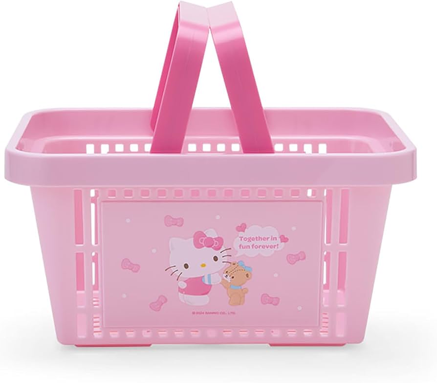 Amazon.co.jp: サンリオ(SANRIO) バスケット ハローキティ 収納 小物