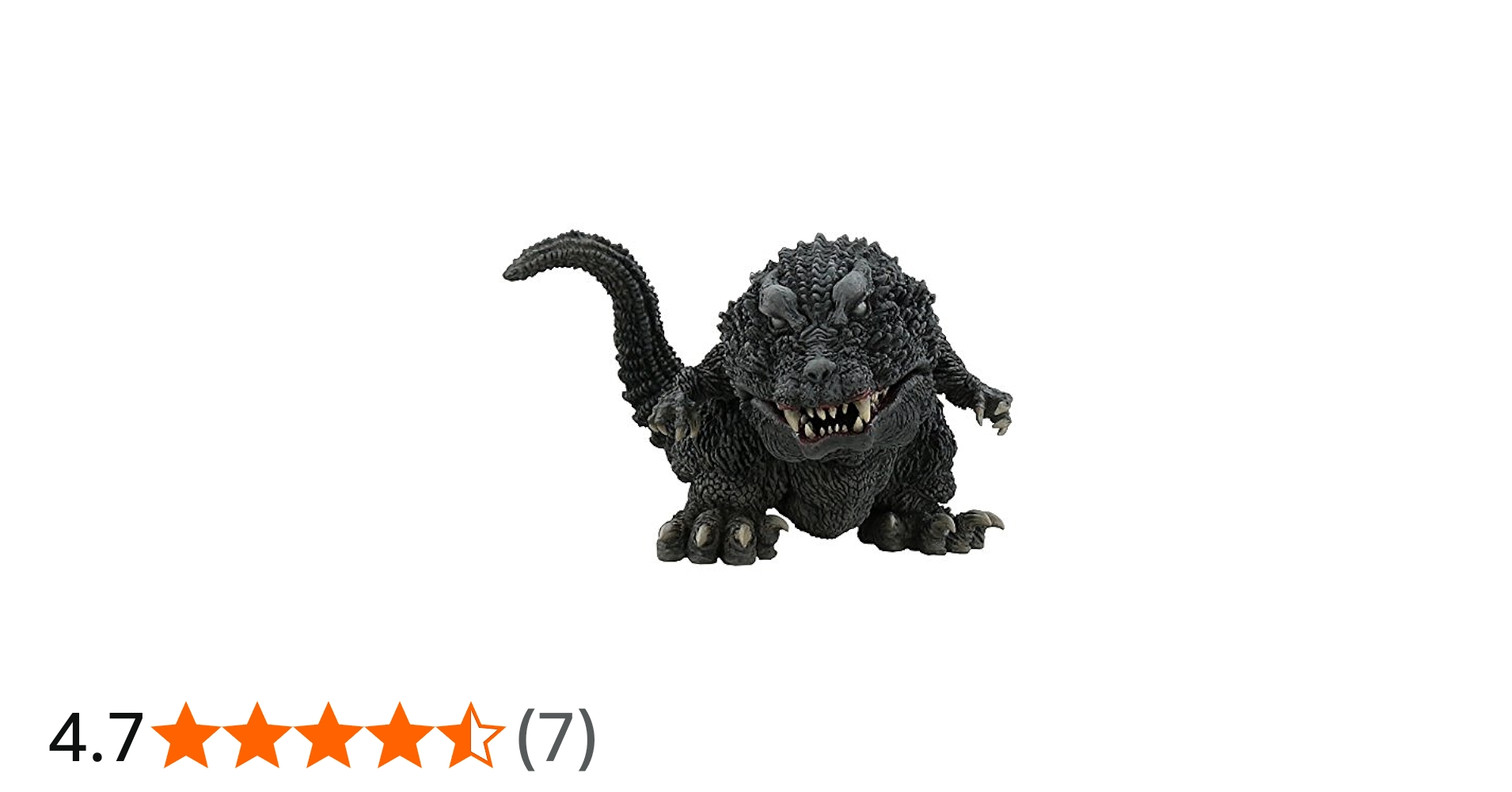 Amazon | デフォリアルシリーズ ゴジラ 2001 全高約100mm PVC製 塗装