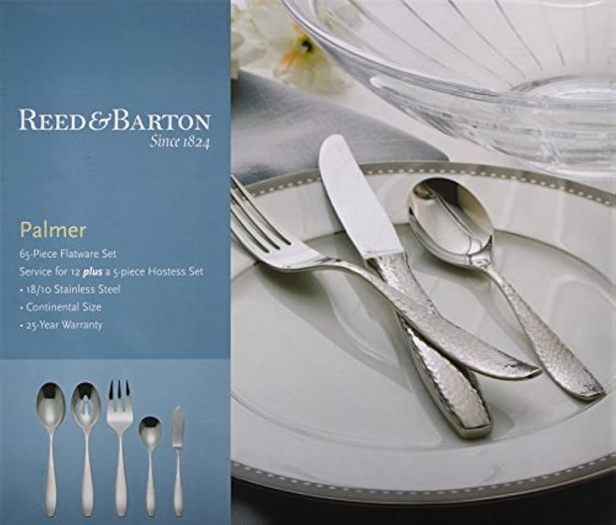 Amazon.com | Reed & Barton Palmer 65pc Flatware Set, 65 Piece