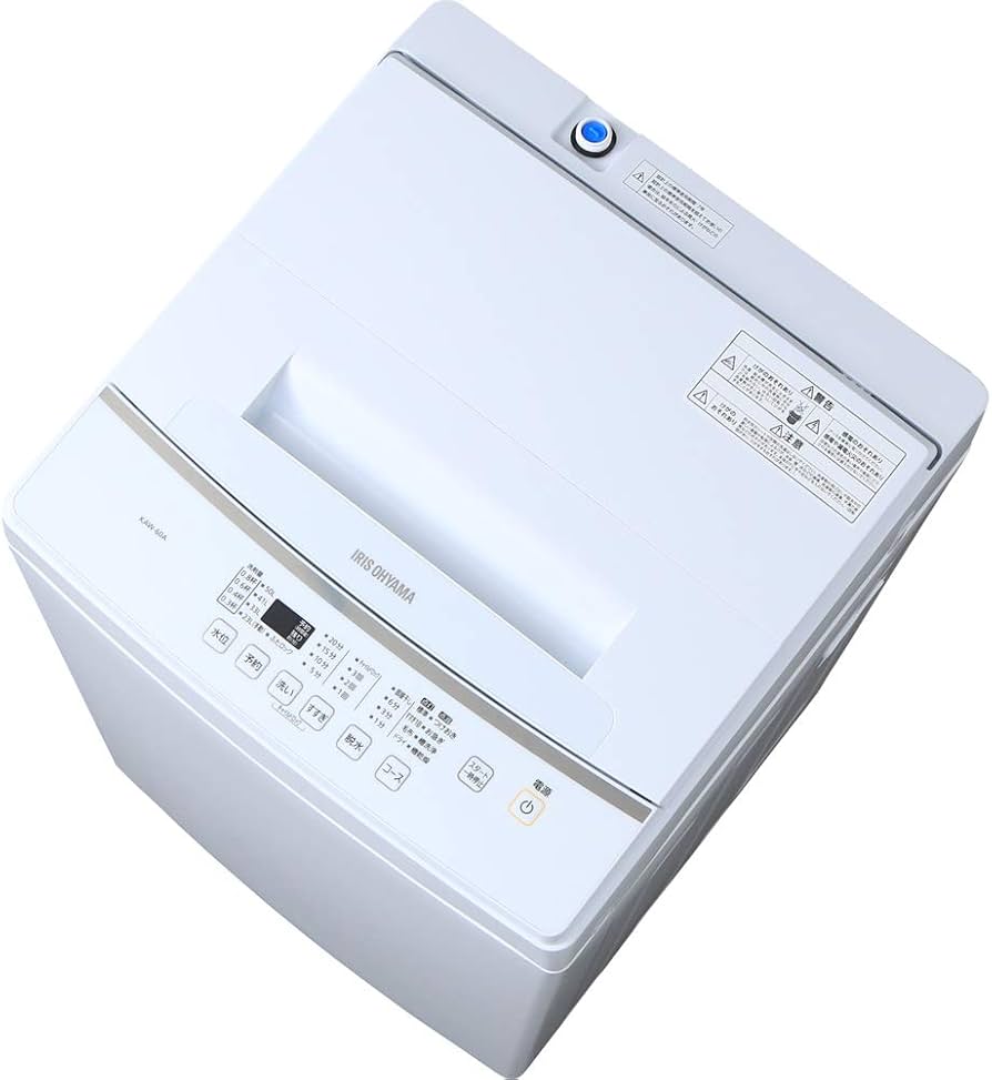 Amazon.co.jp: アイリスオーヤマ 全自動洗濯機 6.0kg KAW-60A : ホーム